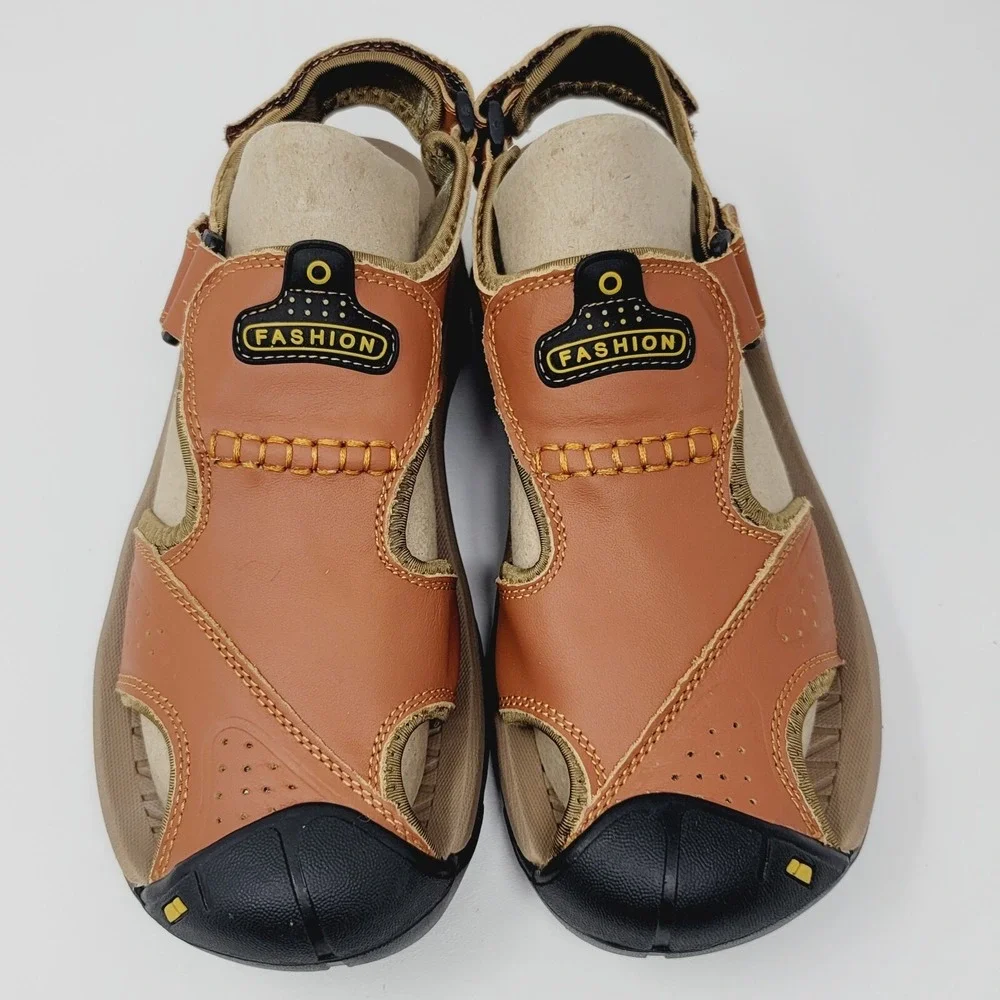 Fashion Men's Sandals Size 8 M Brown Water Hiking Shoes